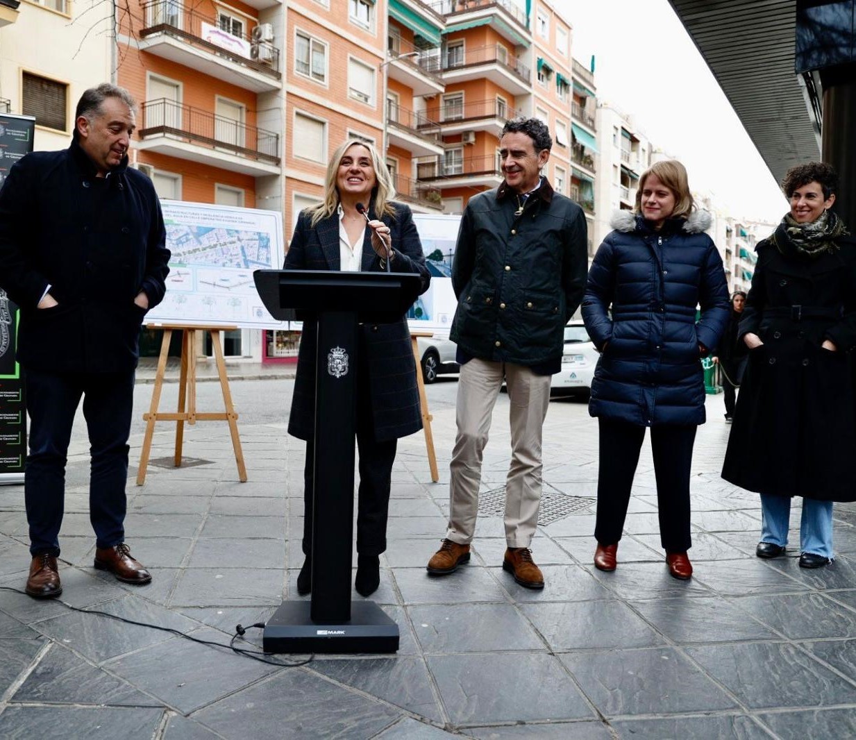 ©Ayto.Granada: El Ayuntamiento inicia obras para la transformacin de la calle Emperatriz Eugenia en una va “ms amable y verde” con aceras ms amplias, ms rboles y arbustos y alumbrado led